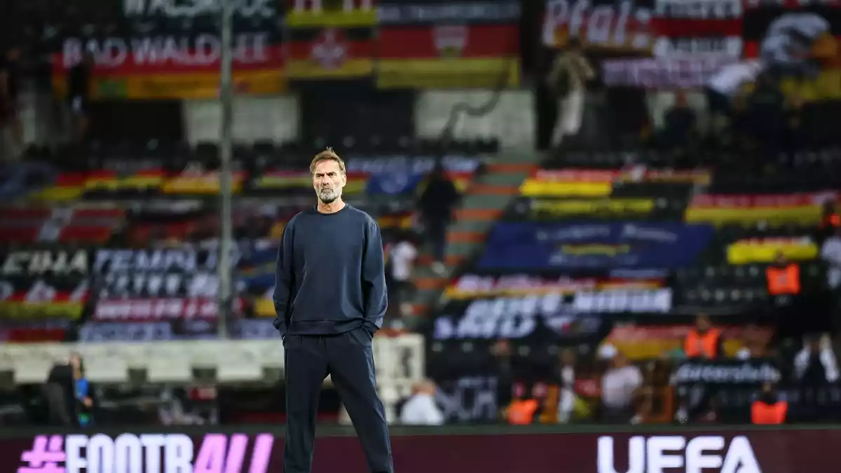  Beim nächsten Länderspiel von Bundestrainer Jürgen Klopp sind keine Fans zugelassen. (Archivbild)  - Bild: Christian Charisius/dpa