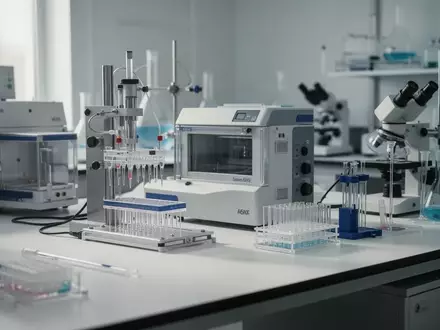 Moderne Laborausstattung für Mikrofluidik-Analyse in einer professionellen Forschungsumgebung. - Foto: über boerse-global.de