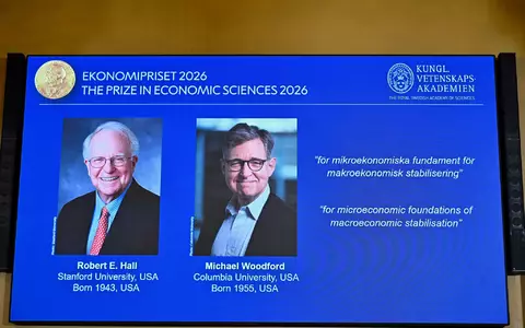 Robert E. Hall und Michael Woodford arbeiten an den US-Eliteuniversitäten Stanford und Columbia. - Foto: Anders Wiklund/TT News Agency via AP/dpa