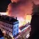 Die älteste Markthalle von Paris ist bei einem Feuer zerstört worden. - Bild: Bernard Geliot/AFP/dpa