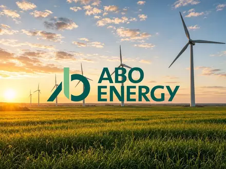 Moderne Windkraftanlagen in einer sonnendurchfluteten Wiese als Symbol für erneuerbare Energien. - Foto: über boerse-global.de