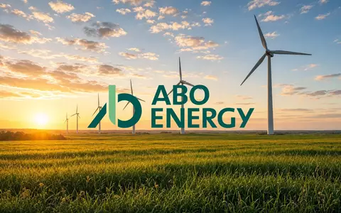 Moderne Windkraftanlagen in einer sonnendurchfluteten Wiese als Symbol für erneuerbare Energien. - Foto: über boerse-global.de