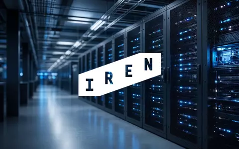 Abstraktes, professionelles Bild eines modernen Rechenzentrums mit bläulicher Beleuchtung und technischer Infrastruktur. - Foto: über boerse-global.de