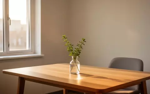 Ein minimalistisch eingerichteter Behandlungsraum mit einem dezenten Zweig in einer Glasvase bei natürlichem Lichteinfall. - Foto: über boerse-global.de