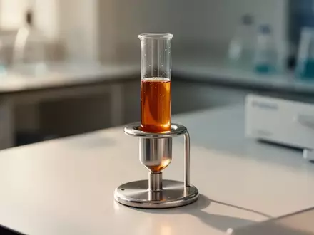 Ein zentrifugiertes Röhrchen mit einer biologischen Flüssigkeit in einem klinischen Labor. - Foto: über boerse-global.de