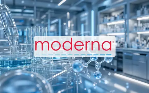 Abstraktes, professionelles Bild eines modernen biopharmazeutischen Labors mit Fokus auf medizinische Innovation. - Foto: über boerse-global.de