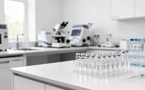 Modernes, steriles Laborumfeld mit medizinischer Ausrüstung in einer klinischen Forschungseinrichtung. - Foto: über boerse-global.de