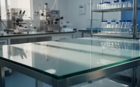 Ein steriler Labortisch in einer modernen medizinischen Forschungseinrichtung mit weichem Lichteinfall. - Foto: über boerse-global.de