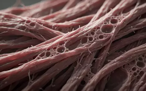 Mikroskopische Aufnahme von Herzmuskelgewebe mit detaillierten zellulären Strukturen. - Foto: über boerse-global.de
