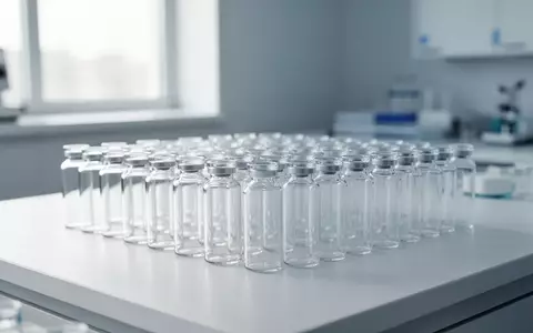 Reagenzgläser auf einem sterilen Labortisch in einem klinischen Umfeld - Foto: über boerse-global.de