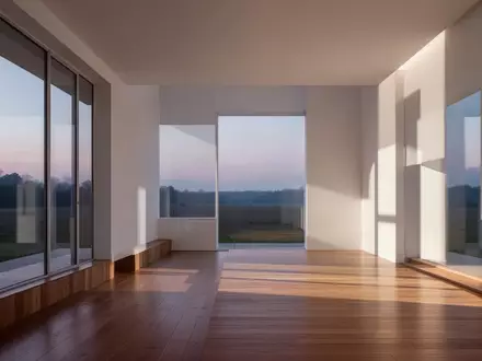 Ein minimalistischer, heller Innenraum mit klaren architektonischen Linien und natürlichem Licht, der Ordnung und Struktur ausstrahlt. - Foto: über boerse-global.de