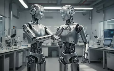 Ein humanoider Roboter vom Typ Unitree G1 in einem modernen Industrielabor während eines Praxistests. - Foto: über boerse-global.de