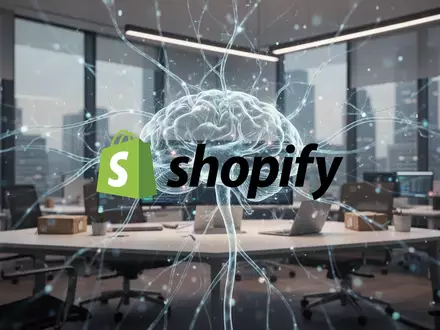 Abstraktes, leuchtendes neuronales Netzwerk in einem modernen BĂĽro, das technologische Innovation und KI-Wachstum symbolisiert. - Foto: ĂĽber boerse-global.de