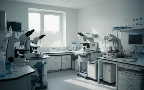 Ein heller, moderner klinischer Untersuchungsraum mit medizinischen Geräten in einer ruhigen Atmosphäre. - Foto: über boerse-global.de