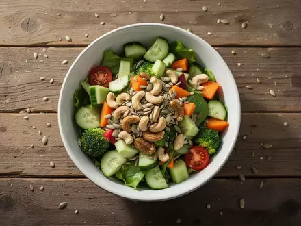 Symbolbild: Schüssel mit frischem Salat - Foto: über boerse-global.de