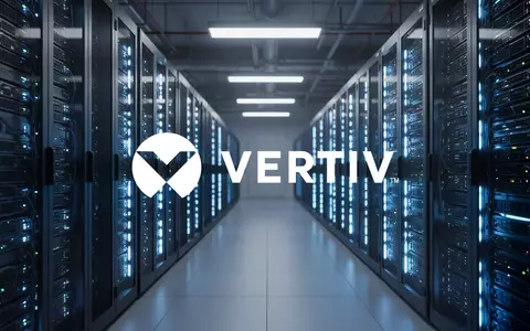 Moderne Serverräume in einem Rechenzentrum mit blau leuchtenden LED-Anzeigen in einer professionellen Industrieumgebung. - Foto: über boerse-global.de