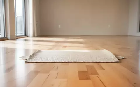 Eine leere, helle Yoga-Matte auf einem Holzboden in einem minimalistischen, lichtdurchfluteten Raum. - Foto: über boerse-global.de