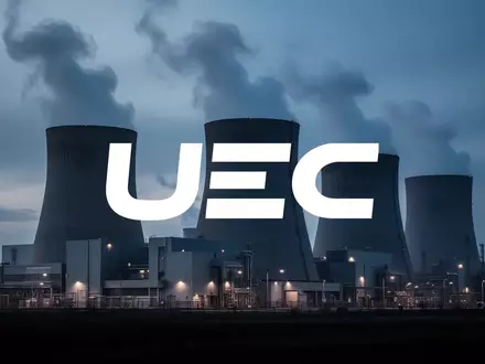 Abstraktes, atmosphärisches Bild eines industriellen Kernkraftwerks in der Dämmerung, das den Energiesektor repräsentiert. - Foto: über boerse-global.de