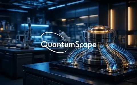 Abstrakte Darstellung moderner Batterietechnologie und Innovation in einem High-Tech-Labor bei atmosphärischer Beleuchtung. - Foto: über boerse-global.de