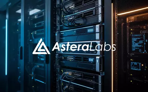 Hochmoderne Server-Infrastruktur in einem Rechenzentrum mit atmosphärischer Beleuchtung zur Darstellung von KI-Technologie. - Foto: über boerse-global.de
