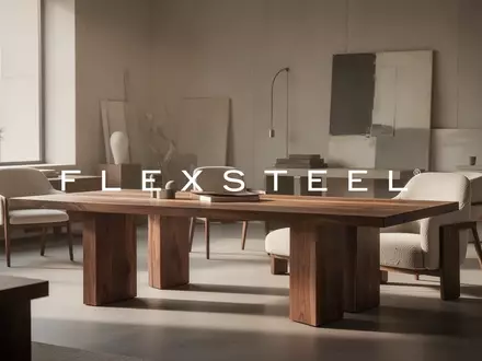 Minimalistisches Interieur in einem Designstudio mit Fokus auf hochwertige Texturen und ruhiger, gehobener Atmosphäre. - Foto: über boerse-global.de