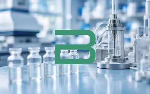 Abstraktes Laborumfeld mit medizinischen Forschungsgeräten und Glasphiolen als Symbol für biotechnologische Innovation. - Foto: über boerse-global.de
