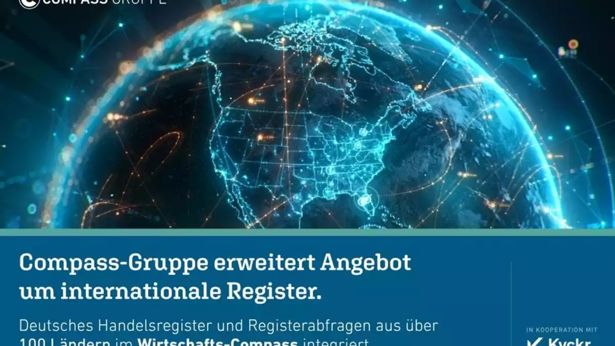 Compass macht Unternehmensdaten aus über 100 Ländern zugänglich - Bild: presseportal.de