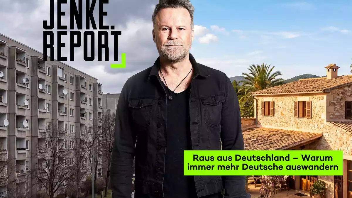 Jenke von Wilmsdorff Raus aus Deutschland - Warum  immer mehr Deutsche auswandern - Bild: Joyn/ProSieben, presseportal.de