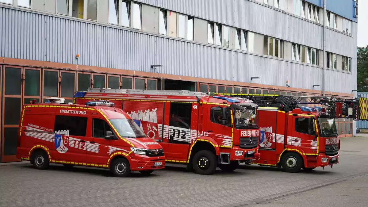 FW-OB: Betriebsunfall in Buschhausen - Person unter Gabelstapler eingeklemmt - Bild: presseportal.de