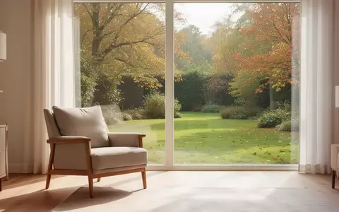 Ein heller, sonnendurchfluteter Wohnraum mit Blick in einen ruhigen Garten, der eine Atmosphäre von Gelassenheit vermittelt. - Foto: über boerse-global.de