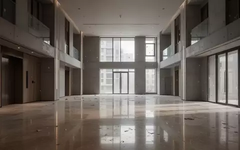 Ein leeres, modernes Wohngebäude-Foyer mit poliertem Steinboden und natürlichem Lichteinfall. - Foto: über boerse-global.de