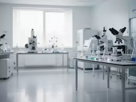Ein steriles, modernes Labor mit hochwertiger wissenschaftlicher Ausrüstung in einer hellen, professionellen Umgebung. - Foto: über boerse-global.de