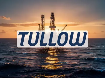 Offshore-Ölplattform bei Sonnenuntergang über dem offenen Meer als Symbol für die Energiebranche. - Foto: über boerse-global.de
