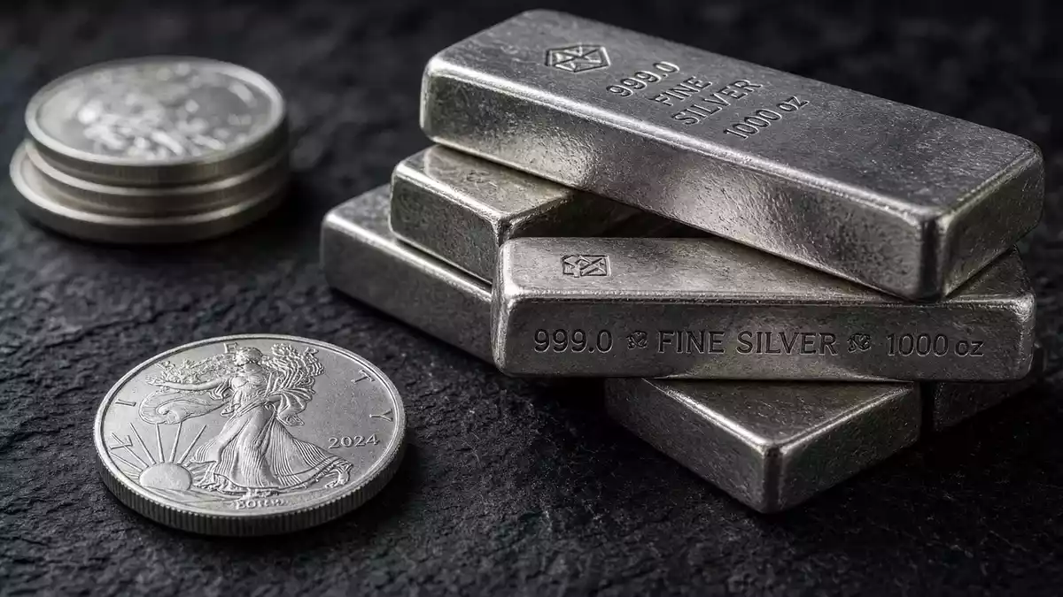 Silver Holds Near $60 as Markets Await US September CPI Data