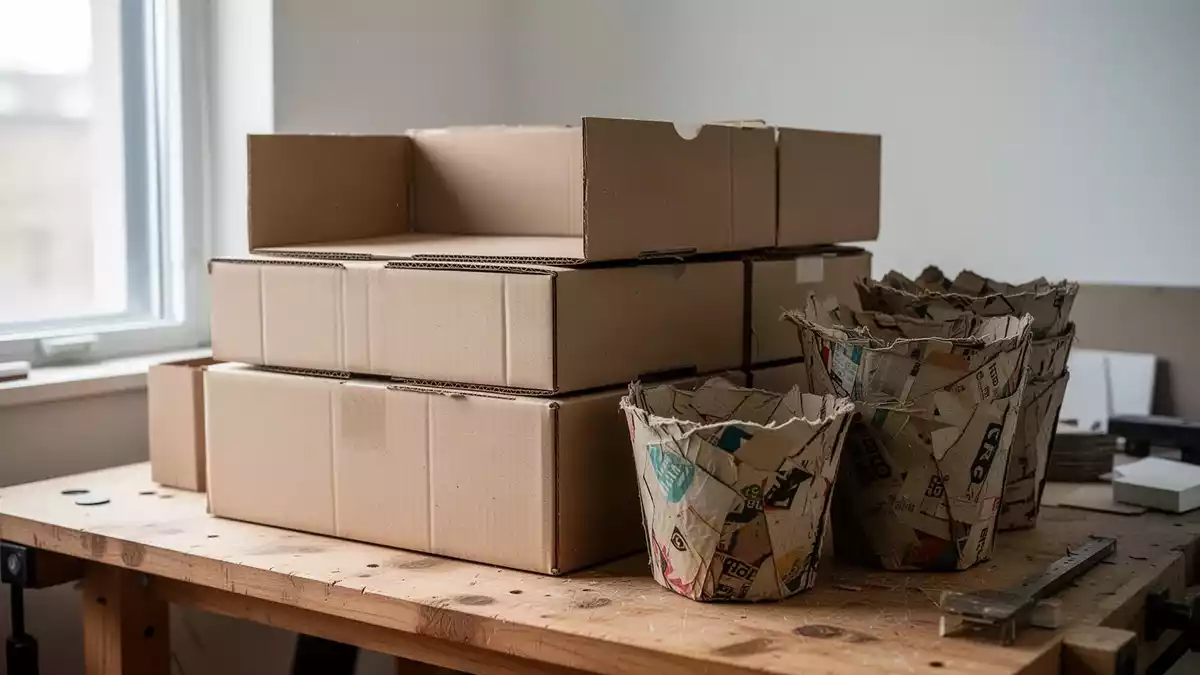 Upcycling für Zuhause: Kartons, Glas und Textilien neu nutzen