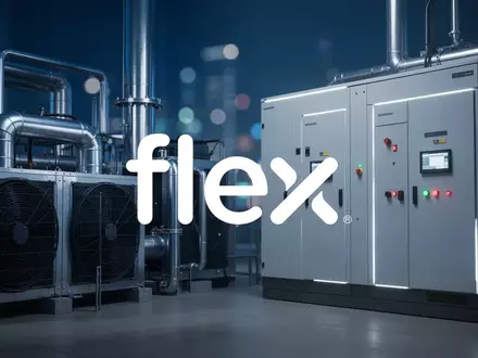 Moderne industrielle Infrastruktur mit integrierten Strom- und Kühlmodulen in einer technologischen Umgebung. - Foto: über boerse-global.de