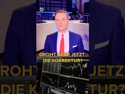 Aktienquote: Droht jetzt die Korrektur an der Börse? - Foto: inside-wirtschaft.de