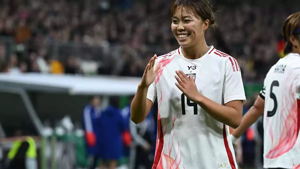 Erzielte Japans Führung: Momoko Tanikawa vom FC Bayern München. - Bild: Carmen Jaspersen/dpa