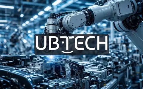 Moderne Industrierobotik an einem automatisierten Fließband in einer hellen, technologischen Produktionshalle. - Foto: über boerse-global.de