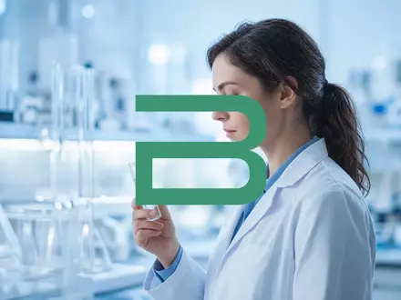 Abstraktes, professionelles Bild eines modernen Biotechnologie-Labors mit atmosphärischer Beleuchtung. - Foto: über boerse-global.de