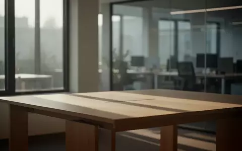 Ein heller, minimalistischer Arbeitsplatz in einem modernen Bürogebäude mit sanftem Lichteinfall. - Foto: über boerse-global.de
