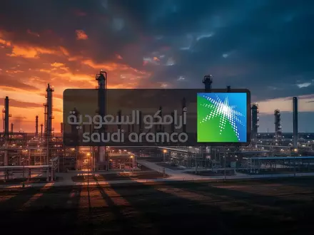 Industrielle Ölraffinerie bei Dämmerung mit dramatischer Lichtstimmung als Symbol für geopolitische Marktunsicherheit - Foto: über boerse-global.de