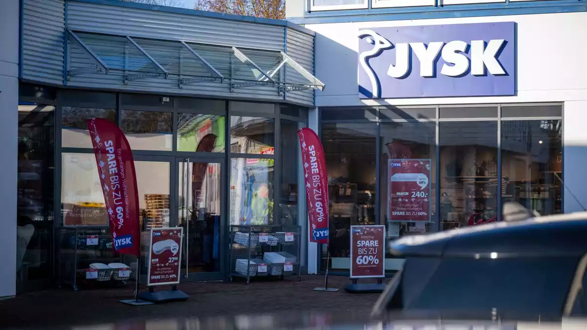 Jysk wächst in Deutschland gegen den Branchentrend.  - Bild: Philip Dulian/dpa