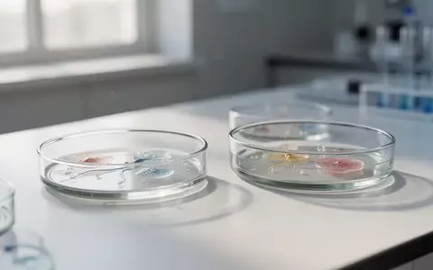 Nahaufnahme von sterilen Laborschalen mit biologischen Proben in einer klinischen Umgebung bei natürlichem Tageslicht. - Foto: über boerse-global.de