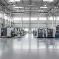 Moderne, weitläufige Industriehalle mit automatisierten Produktionsanlagen in einer hellen, sauberen Umgebung. - Foto: über boerse-global.de