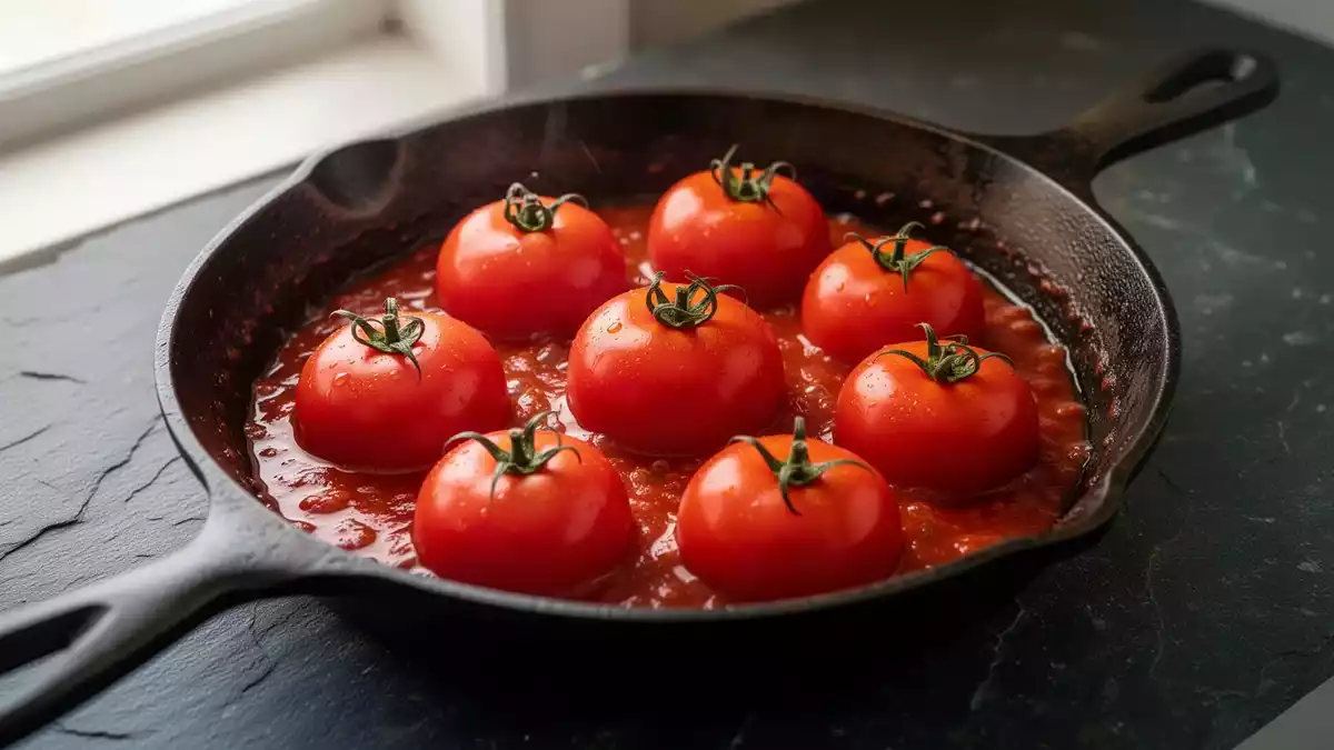 Gegarte Tomaten: Wie Hitze und Öl Lycopin besser verfügbar machen