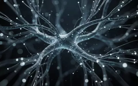 Abstrakte, leuchtende Netzwerkstrukturen, die an neuronale Bahnen erinnern, in einer dunklen und minimalistischen Umgebung. - Foto: über boerse-global.de