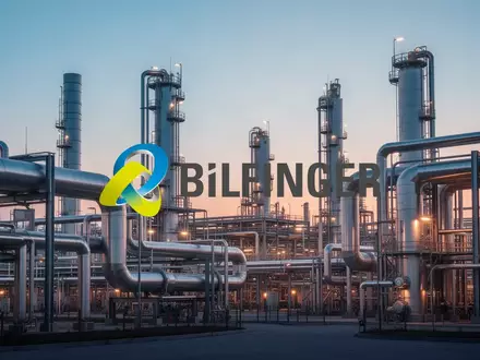 Moderne Industrieanlagen und Rohrleitungen bei Sonnenaufgang als Symbol für industrielle Dienstleistungen. - Foto: über boerse-global.de