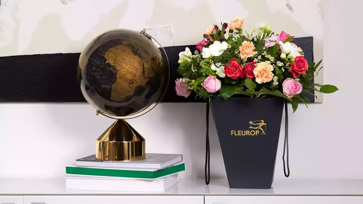 Von Grönland bis Myanmar: Wie Fleurop seit über 100 Jahren Blumengrüße um die Welt schickt - Bild: presseportal.de