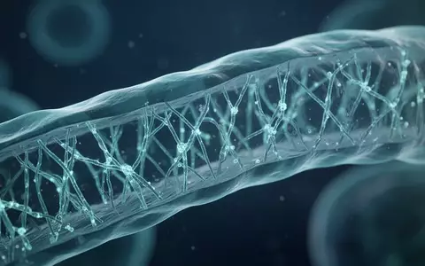 Hochauflösende wissenschaftliche Aufnahme einer Zellmembran mit eingebetteten Proteinmolekülen in einer Laborumgebung. - Foto: über boerse-global.de
